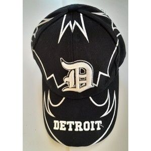 City Hunter Authentic‎ Cap Men Detroit  Adjustable Black